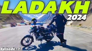 LADAKH RIDE ON 100cc PLATINA | EP - 1 | BIHAR To DELHI