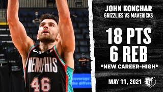 John Konchar *CAREER-HIGH* on Record +/- Rating vs Dallas Mavericks Highlights | NBA Season 2020-21