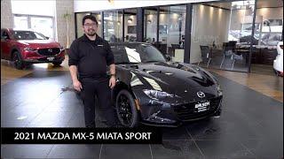 New 2021 Mazda MX-5 Miata Sport | Minneapolis | Burnsville | Minnetonka | Inver Grove Heights | MN