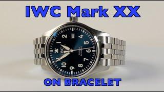 IWC Mark XX on Bracelet Review & How to size with update from original review