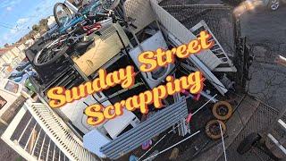 Sunday street scrapping with scrappy chappy #scrapman