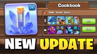 New Ice Block Spell and Cookbook in Clash of Clans!