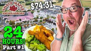 Living at Americas LARGEST BUFFET  for 24 HOURS • Part 1