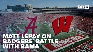 Wisconsin vs. Alabama football game breakdown with Matt Lepay