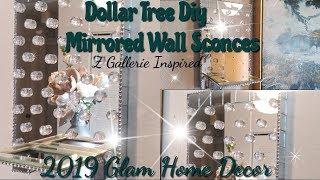 Dollar Tree Diy Mirror Wall Sconces // Z Gallerie Inspired
