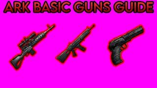 Ark Survival Ascended Basic Guns Guide