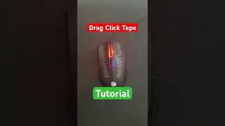 Dragclick Tape Tutorial for Minecraft #shorts