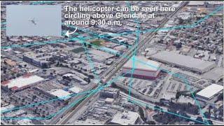 Flight path simulation and audio from Kobe Bryant’s Sikorsky S-76B helicopter | ABC7