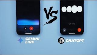 Gemini Live vs ChatGPT - Not Far Behind