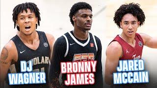 BEST OF PEACH JAM DAY 3  Bronny James, DJ Wagner, Jared McCain & More Ball Out In Front of LeBron!