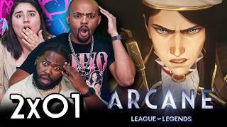 Heavy Is The Crown l ARCANE Season 2 Episode 1 REACTION! League of Legends 2x01