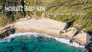 McBrides Beach June 2020 full track over bonnet - HGT - Happy Go Travel