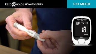 How To use the Lancet Device in your Keto Mojo GK+ Meter Kit