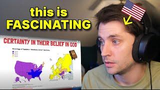 American reacts to How Do Europe & America Compare?