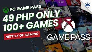 49 Php for 100+ PC GAMES! Xbox PC GAME PASS in the Philippines | XBOX Game Pass for PC