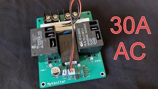 30A AC Soft Starter (Inrush Current Limiter) Circuit with Fail-Safe