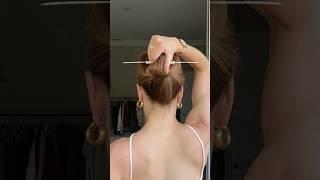 HIDDEN CLAW CLIP BUN TUTORIAL