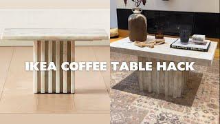 EASY IKEA Luxury Coffee Table Dupe