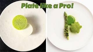 THIS is how the BEST VISUAL CHEFS  plate dishes. It's EASIER than you think!