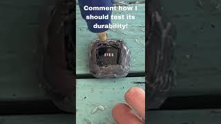 COVERING My $200 Smartwatch In HOT GLUE to Test its Durability! #asmr