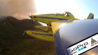 Push the button. Aerial Fire Fighting 2.0