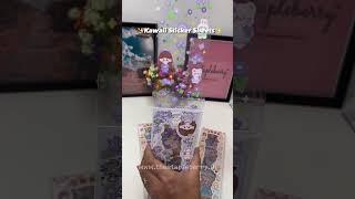 Kawaii Sticker Sheets/Subscribe to my channel for more videos 