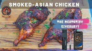 Smoked Asian Chicken Recipe | The MeatStick X GIVEAWAY | Pit Barrel Cooker