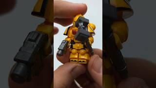 Building Imperial Fists Fake Lego Warhammer 40k minifigure #fakelego