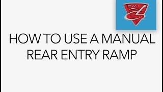 How to Operate a Rear Entry Ramp | Freedom Motors USA