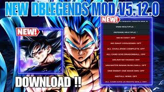 NEW DRAGONBALL LEGENDS MOD V5.12.0 APK DOWNLOAD ( Dragon ball legends )