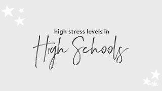 High Stress in High Schools | AP Statistics | Malia K. Reed