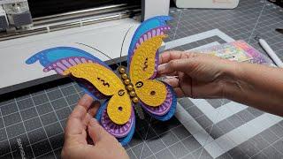 How to Make a Mandala Butterfly on a Cricut Maker