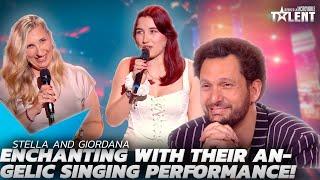 Stella and Giordana enchant the judges with their angelic singing performance! | FGT 2024