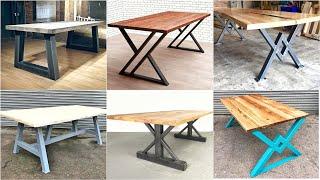 200 Designs | Wood and Metal Furniture Dining Tables | Metal Furniture Design