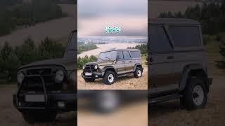 Evolution of UAZ (1960~2023) #shorts #evolution #2024 #uaz #vehicledetective