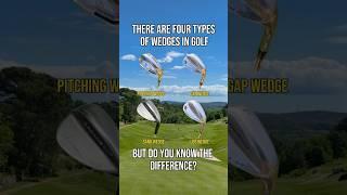 Golf wedges explained!  #golf #wedges