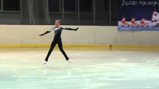 1 Patrycja Kubica SP Novice I Solistki   Zawody Mikolajkowe Lodz 2015