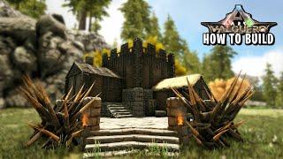 Ark: Medieval Wooden Keep - How To Build