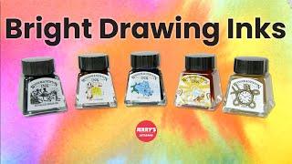 Brilliant Winsor & Newton Drawing Inks!