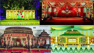 Wedding Mandapam decors (Part-1) || Av Events Hyderabad || Wedding Decorations ||