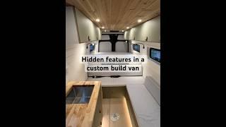 Hidden Features on a custom build Sprinter 4x4! #shorts #campervans #camperconversion #sprinter