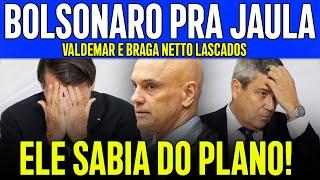 PF ABALA BOLSONARO COM INDICIAMENTO! BRAGA NETTO E VALDEMAR NO OLHO DO FURACÃO!