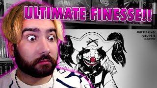 REACTION - PE$O PETE - FINESSE KING! (OFFICIAL LYRIC VIDEO) [ONE PIECE]