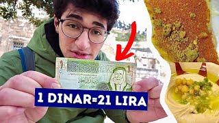 Bir Ürdün Dinarı 21 Lira! Ürdün Yemekler, Yaşam, Fiyatlar! Amman Vlog