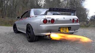 This R32 GTR Skyline Shoots MASSIVE Flames! Update On The GTR Project