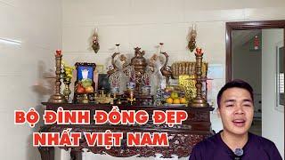 BỘ ĐỈNH ĐỒNG NGŨ SỰ GIA TIÊNđược cơ sở XƯỞNG ĐÚC ĐỒNG GIA VŨ bàn giao cho bác khách ở NGHỆ AN