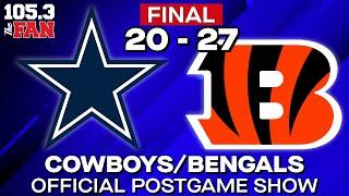 Cowboys 20, Bengals 27: Official Cowboys Postgame Show