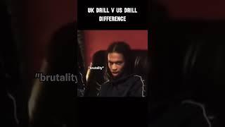 The difference between UK Drill v US Drill  #rap #viral #suspectagb #drillmusic #brutal #shorts