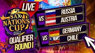 SAX NATIONS CUP Qualifiers R1, Russia vs Austria, Germany vs Chile #ageofempires2 #aoe2   (01-10-24)