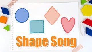 Shapes Song for Kids | Learning Shape for Children with Drawing Shapes